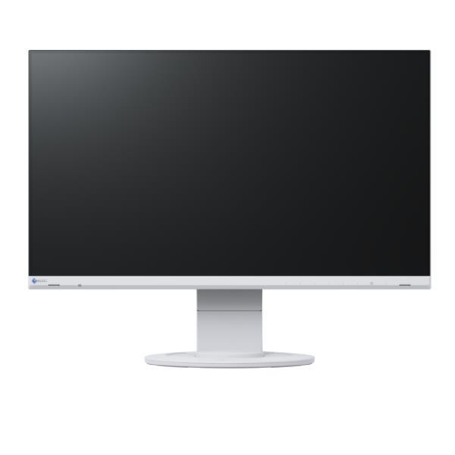 EIZO FlexScan EV2460 - Monitor a LED - 23.8" - 1920 x 1080 Full HD (1080p) - IPS - 250 cd/m² - 1000:1 - 5 ms - HDMI, DVI-D, VGA, DisplayPort - altoparlanti - bianco